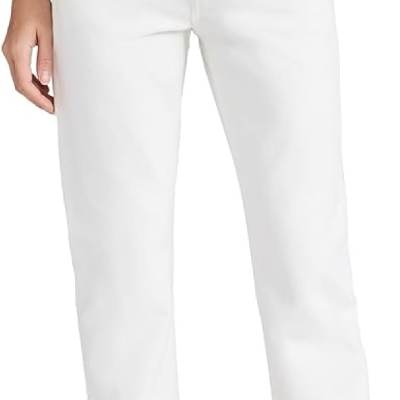 Old Navy Women's High Rise White Jeans - Picture 3 of 5